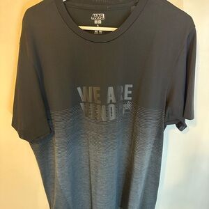 Marvel Black and Gray Men's T-Shirt-Uniqlo We are Venom
